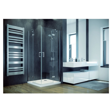 BESCO Čtvercový sprchový kout VIVA 195R Rozměr A 80 BCVIV80CTVERV