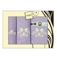 4sleep Dárkové balení ručníků a osušek Artiborda - fialová 57