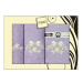 4sleep Dárkové balení ručníků a osušek Artiborda - fialová 57
