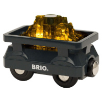 Brio World 33896 Svítící vagón se zlatem