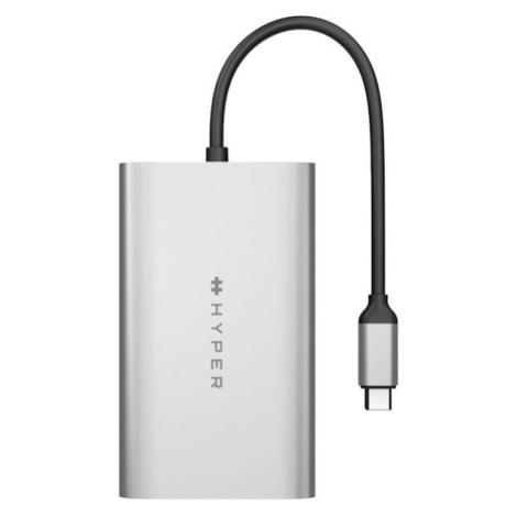 HyperDrive USB-C na duální adaptér HDMI + rychlonabíjení přes USB (M1) Šedá HyperX