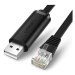 Ugreen USB To RJ-45 Console Cable Black 1.5m