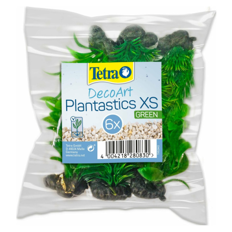 Dekorace Tetra Rostlina Mix zelený XS 6ks