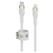 Belkin Pro Flex Usb-c Lightning kabel, 20W, 1m