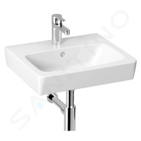 JIKA Lyra plus Umyvadlo 500x430 mm, s přepadem, s otvorem pro baterii, bílá H8103800001041