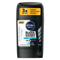 NIVEA Stick AP Men B&W Invisible Fresh  50 ml