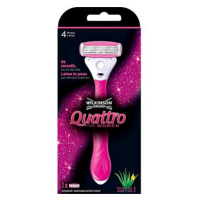 WILKINSON Quattro for Women holicí strojek + 1 náhradní hlavice