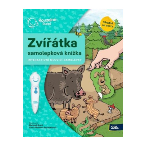 KČ Samolepková knížka Zvířátka Albi
