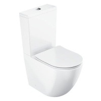 Wc s prkénkem softclose kombinovaný Ravak Optima vario odpad X01870