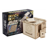 Dřevěný hlavolam Space Box Constructor Escape Welt