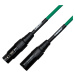 Cascha Standard Line Mic Cable Green 6m