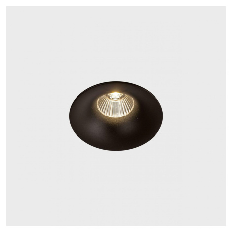 KOHL LIGHTING KOHL-Lighting LUXO zapuštěné svítidlo s rámečkem pr.100 mm černá 38° 12W CRI 80 30