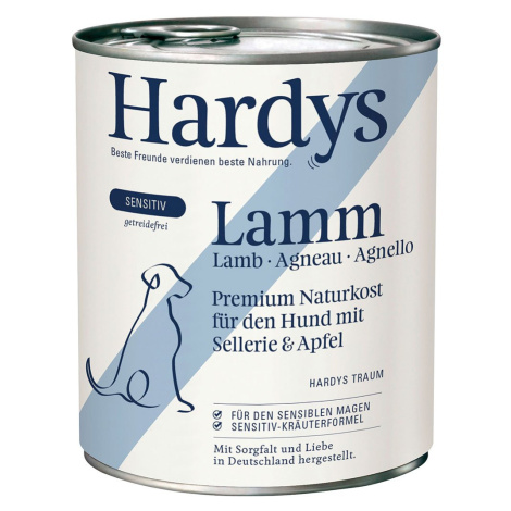 Hardys Traum Sensitiv No. 3 s jehněčím masem 6 × 800 g