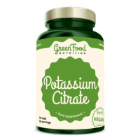 GreenFood Nutrition Potassium Citrate 90 kapslí