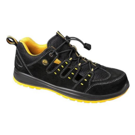 Sandál bezpečnostní kožený v kombinaci s textilem MEMPHIS 2115-S1 ESD NON METALIC v.36 VM FOOTWEAR