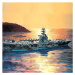 Model Kit loď 14212 - USS CVN-69 EISENHOWER (1: 800)