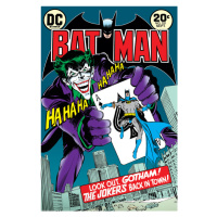 Plakát, Obraz - Batman - Joker back in the Town, (61 x 91.5 cm)