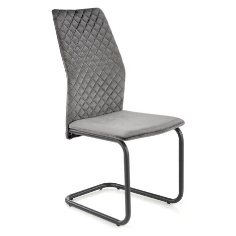 HALMAR Jídelní židle K444 šedá