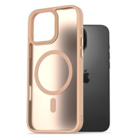 AlzaGuard Matte Case Compatible with Magsafe pro iPhone 16 Pro Max pískově žlutý