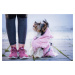 Vsepropejska Sandy růžová měkoučká mikina pro psa Barva: Růžová, Délka zad (cm): 21, Obvod hrudn