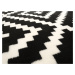 Alfa Carpets  Kusový koberec Gloria new black/cream - 120x170 cm