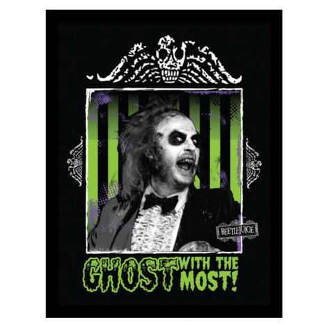 Obraz na zeď - Beetlejuice - Ghost With The Most, 34.3 x 44.5 cm Pyramid