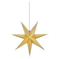 Markslöjd Markslöjd 705791 - Vánoční dekorace GLITTER 1xE14/25W/230V pr. 45 cm zlatá