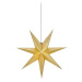 Markslöjd Markslöjd 705791 - Vánoční dekorace GLITTER 1xE14/25W/230V pr. 45 cm zlatá