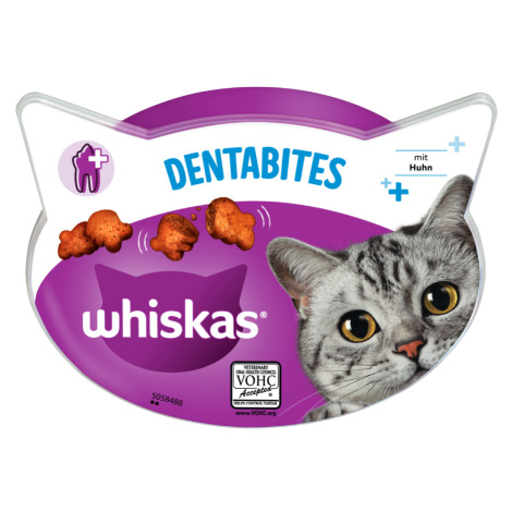 Whiskas Dentabites pamlsky pro kočky - kuřecí 8 x 40 g