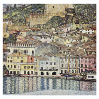 Obrazová reprodukce Malcesine at Lake Garda (1913), Gustav Klimt, 40 × 40 cm