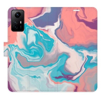 iSaprio flip pouzdro Abstract Paint 06 pro Xiaomi Redmi Note 12S