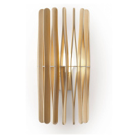 Fabbian Fabbian Stick dřevěné nástěnné světlo, cylindr