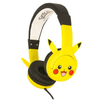 OTL Pokemon Pikachu 3D Children's Headphones PK1178 Žlutá
