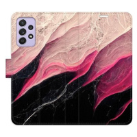 iSaprio flip pouzdro BlackPink Marble pro Samsung Galaxy A52 / A52 5G / A52s