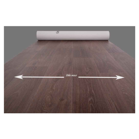 PVC Texline rozměr š.300 x d.326 cm - Noma Chocolate 0475 MB Gerflor