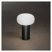 Konstsmide LED stolní lampa Antibes IP54, baterie RGBW, černá