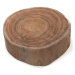 Divero 70707 Dekorativní kulatá dřevěná miska