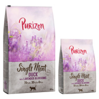 Purizon 6,5 kg + 800 g zdarma - Single Meat kachna s květy levandule 6,5kg + 800g zdarma