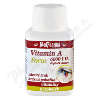 MedPharma Vitamin A 6000 I.U. Forte tob.67