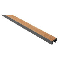 Obkladová lamela levé ukončení Fineza Slat Large Classic oak 270x3,6 cm SLAT03COL