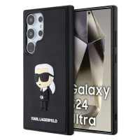 Pouzdro Karl Lagerfeld 3D Rubber Pro Samsung Galaxy S24 Ultra Černé