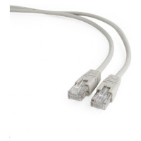 GEMBIRD kabel patchcord Cat5e UTP 30m, šedý