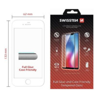 Tvrzené sklo Swissten Full Glue, Color Frame, Case Friendly pro Apple iPhone 12 mini, černá