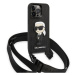 Karl Lagerfeld KLHCP14LSTKMK hard silikonové pouzdro iPhone 14 PRO 6.1" black Monogram Ikonik Pa