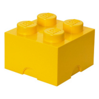 LEGO úložný box 250 x 250 x 180 mm - žlutá