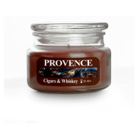 Vonná svíčka ve skle PROVENCE 45 hodin cigars&whiskey