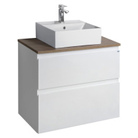 ALTAIR sestava koupelnového nábytku, š. 67,6 cm, bílá/dub emporio AI270-01