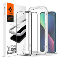 Ochranné sklo Spigen tR Align Master, black 2P-iPhone 13 Pro Max (AGL03377)