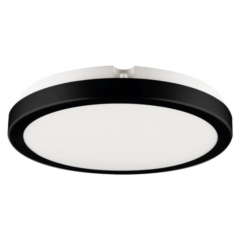 Brilagi - LED Koupelnové stropní svítidlo PERA LED/24W/230V pr. 28 cm IP65 černá BG0487