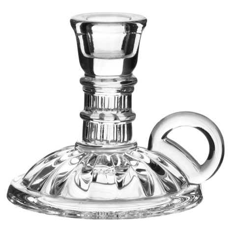 Mondex Skleněný svícen PATRICIA 12x6 cm čirý